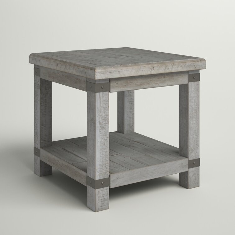 Light gray hot sale side table